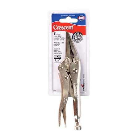 Weller Crescent 6 in. Alloy Steel Curved Pliers with Wire Cutter C6NVN-08